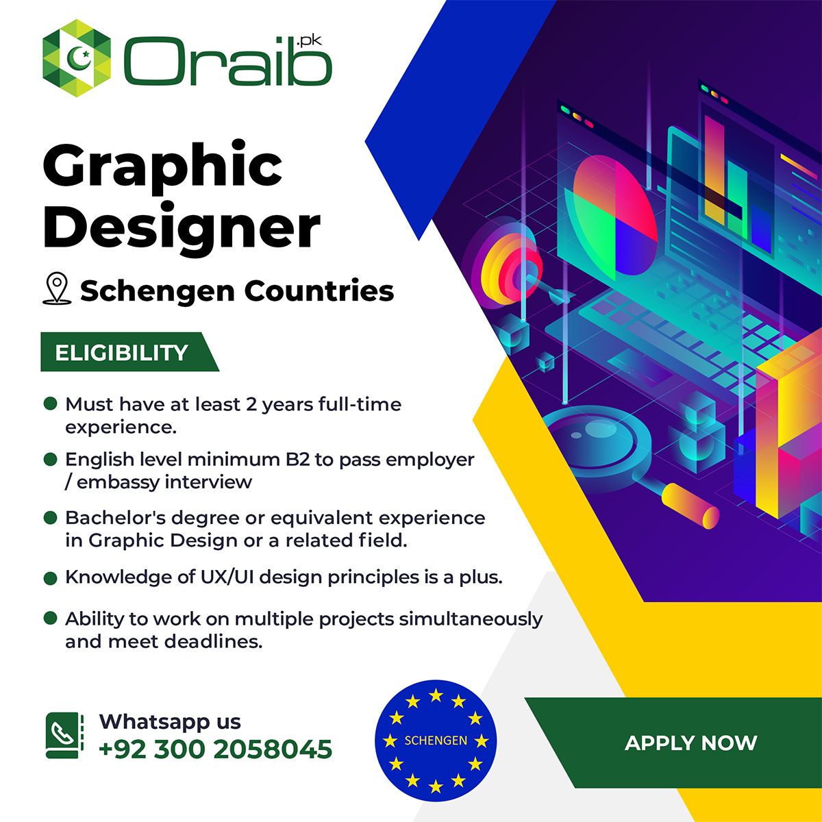 graphics-designer-international-pob-placement-schengen-zone